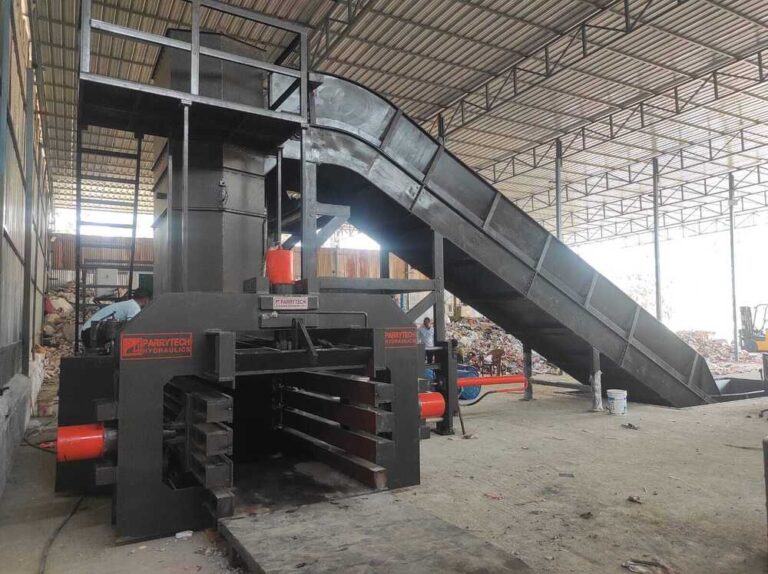 Horizontal Paper Baler